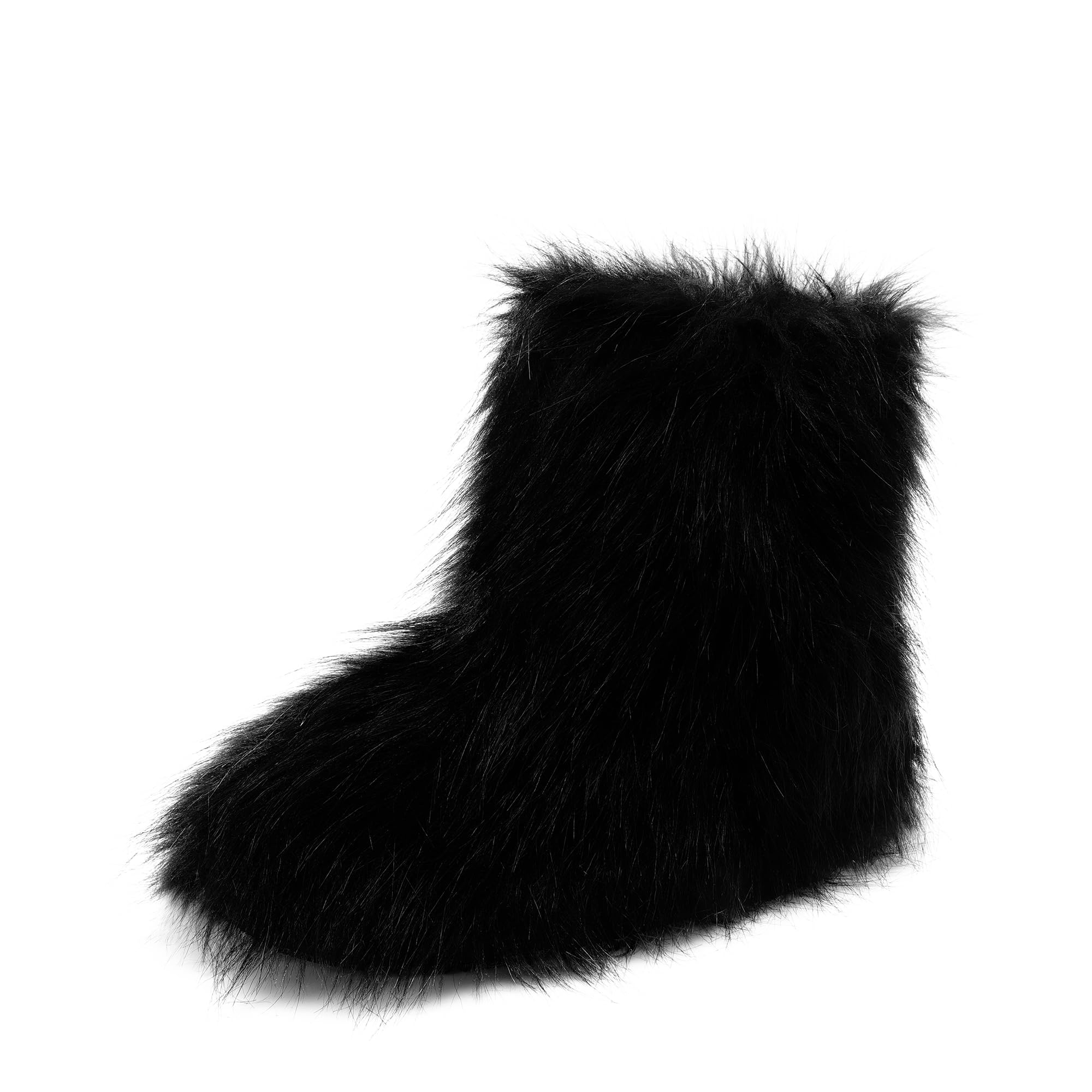 Women's Snow Boots - Waterproof Winter Boots With Faux Fur Lining