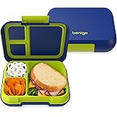 Bentgo Pop - Leak-Proof Lunch Box & Removable Divider for Ages 8+ & Teens - Lunch Container Holds 5 Cups of Food; 3-4 Compart