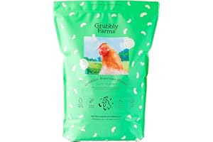 GRUBBLY FARMS Grubblies - Black Soldier Fly Larvae for Chickens - Chicken Treats Grown in The US and Canada - for Strong Eggshells and Healthy Feathers - Grubblies Hometown Harvest 5LB