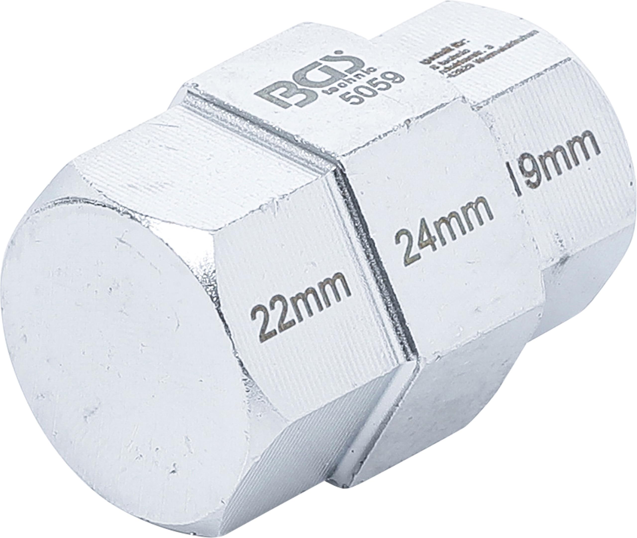 BGS 5059 | Motorcycle Special Socket | 19 - 22 - 24 mm