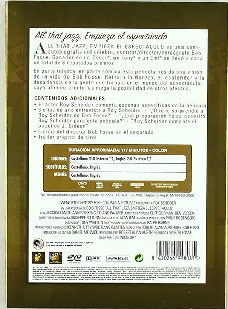 Amazoncom All That Jazz Stclas Dvd Movies Tv