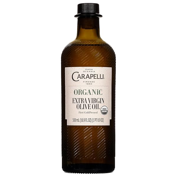 CARAPELLI ORGANIC EXTRA VIRGIN OLIVE OIL, 16.9 FZ