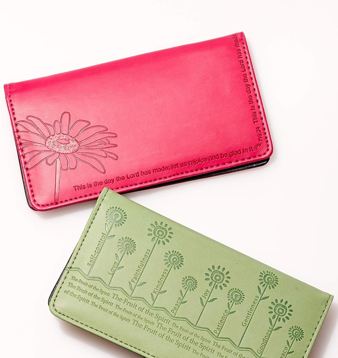 All Things Teal LuxLeather Checkbook Cover - Matthew 19:26 at  Women’s Clothing store