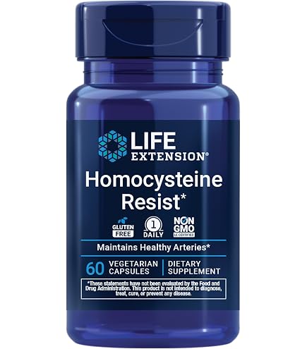 Swanson Homocysteine Formula - 120 Capsules For Heart Health Support