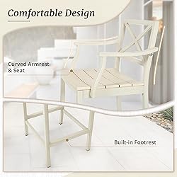 Cozyman Outdoor Bar Height Table and Chairs Set, 3
