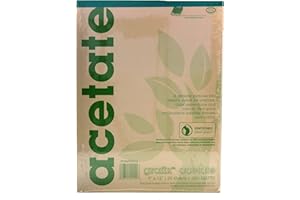 Grafix Matte Acetate Film Pads 0.003 9 in. x 12 in. pad of 25