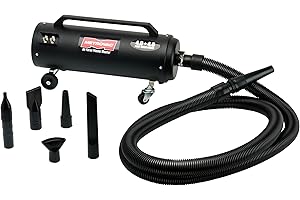 MetroVac MB-3CDSWB Air Force Master Blaster, Car & Motorcycle Vacuum Cleaner, Dryer w/ Accessories, Powerful Air Duster, Car Cleaner, Wall Bracket