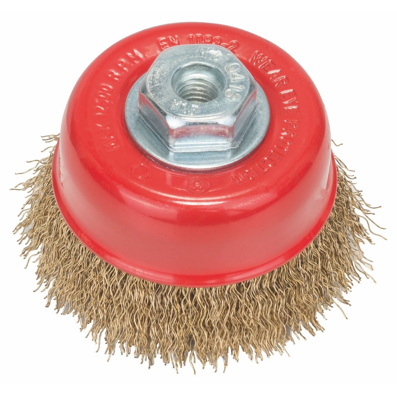 Bosch Accessories 2608622062 Cup Brush Brassed 75mm/M10, 0 V, Silver/Gold