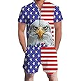 Goodstoworld Male Hawaiian Romper Fashion Zipper Slim Fit Jumpsuit with Pocket S-XXL