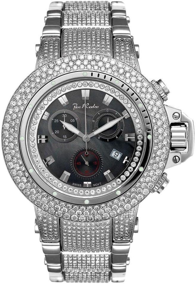 Diamond Men's Watch - Razor Silver 24 ctw