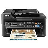 Epson WorkForce WF-2630 Wireless Business AIO Color Inkjet, Print, Copy, Scan, Fax, Mobile Printing, AirPrint, Compact Size