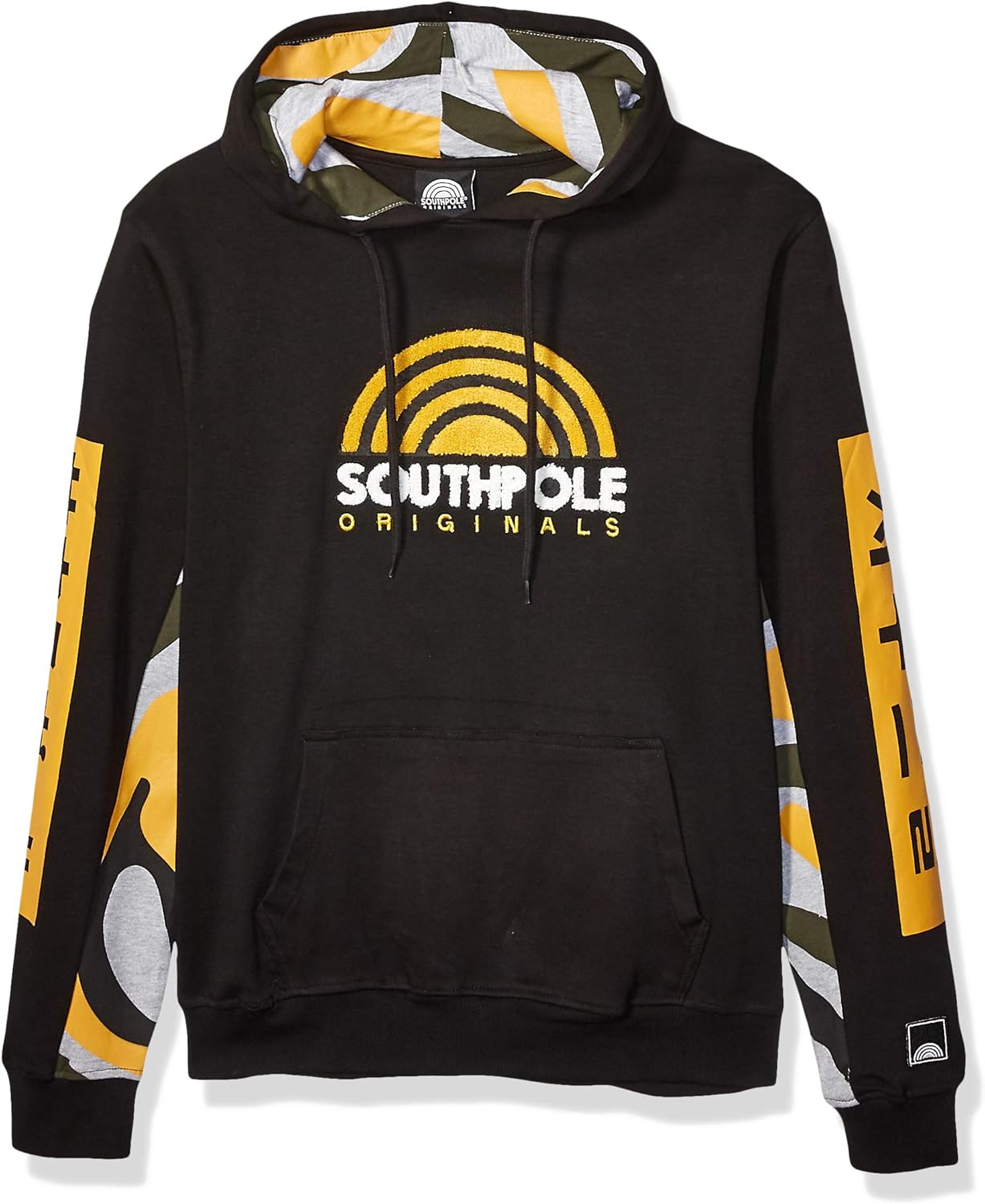 Southpole Men's Utility Fashion Fleece Sweatshirt (Hoody: Clothing