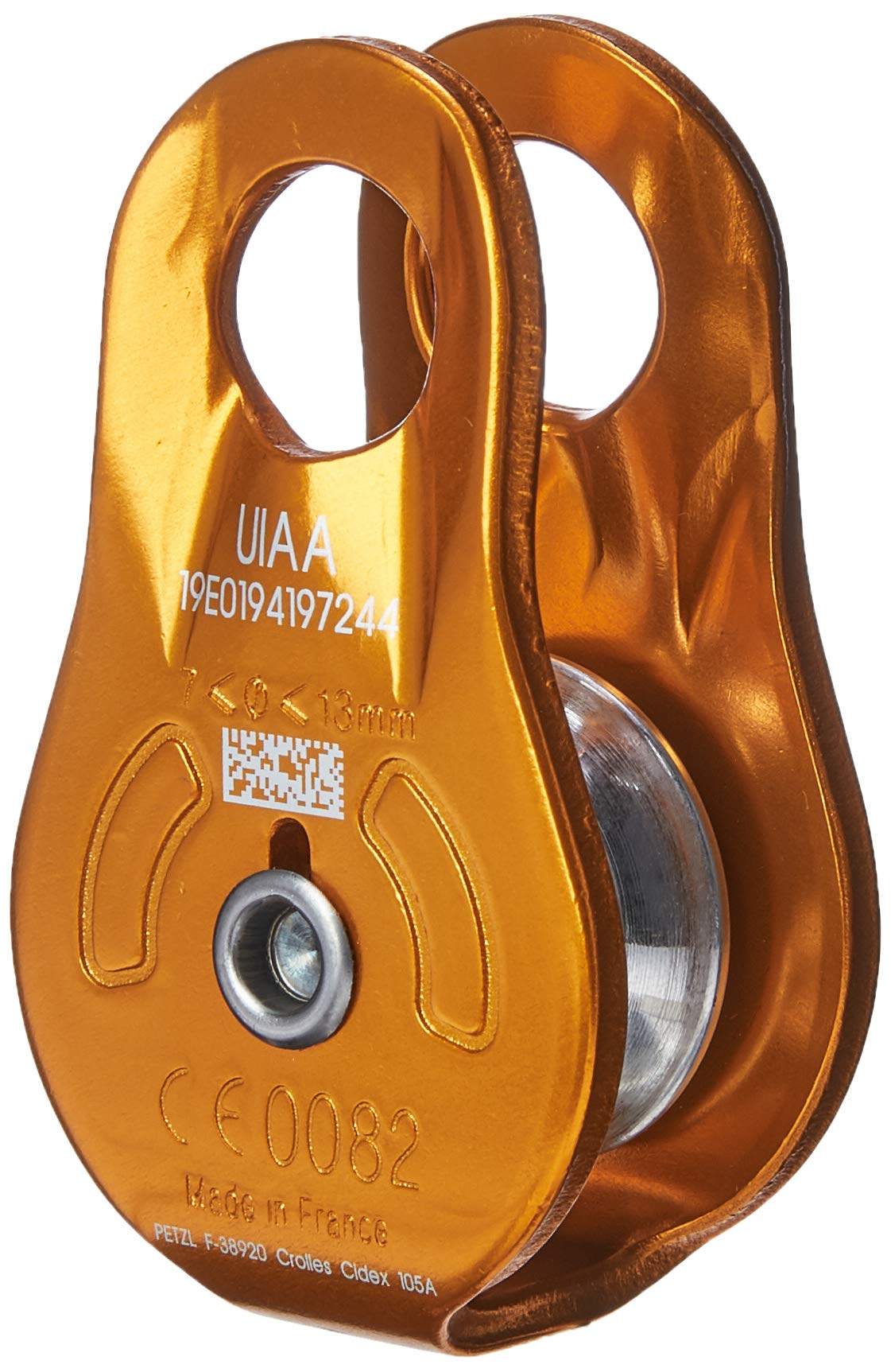 Petzl P05W FIXE Versatile Compact Pulley, Yellow