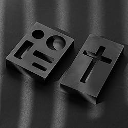 3 Pieces Graphite Ingot Molds, 5-in-1 Graphite
