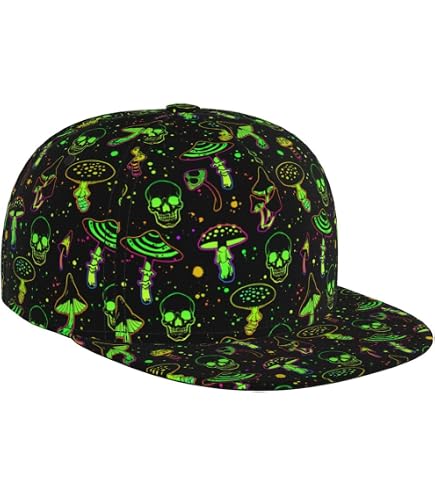 Zombie Bite Sublimated Adjustable Baseball Snapback Hat at Amazon