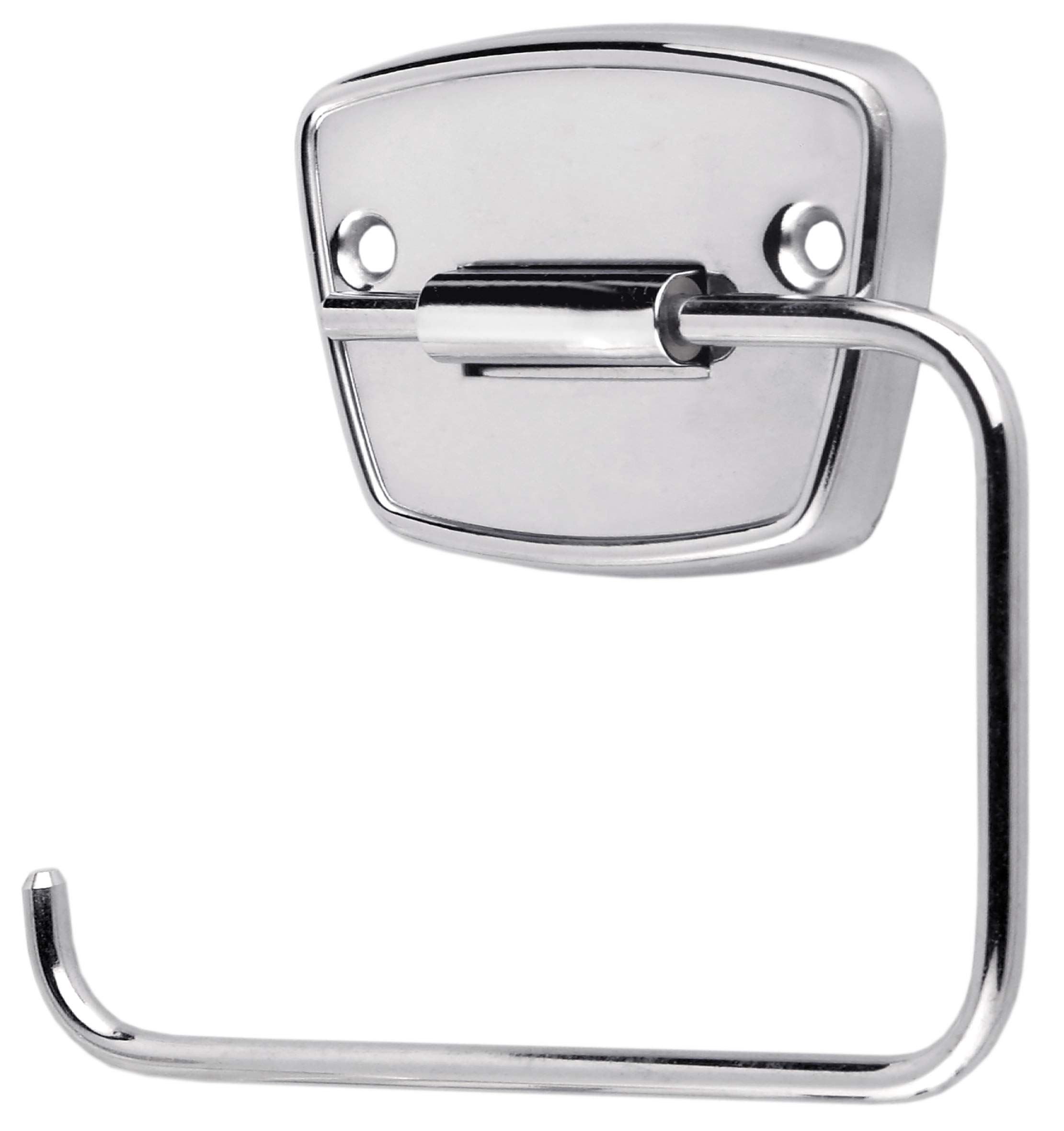 CORNAT T364199 Holder f.Toilet Paper Without Cover chr, Silver