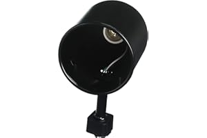 Juno Lighting Group R502 BLB BL Round Back Cylinder Light Head, Black