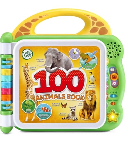 Amazon.com: LeapFrog 100 Animals Book (Bilingual - English/French