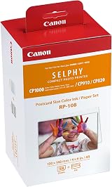 Canon RP-108IP Colour High Capacity Ink & Paper Set Dye Sublimation view 1