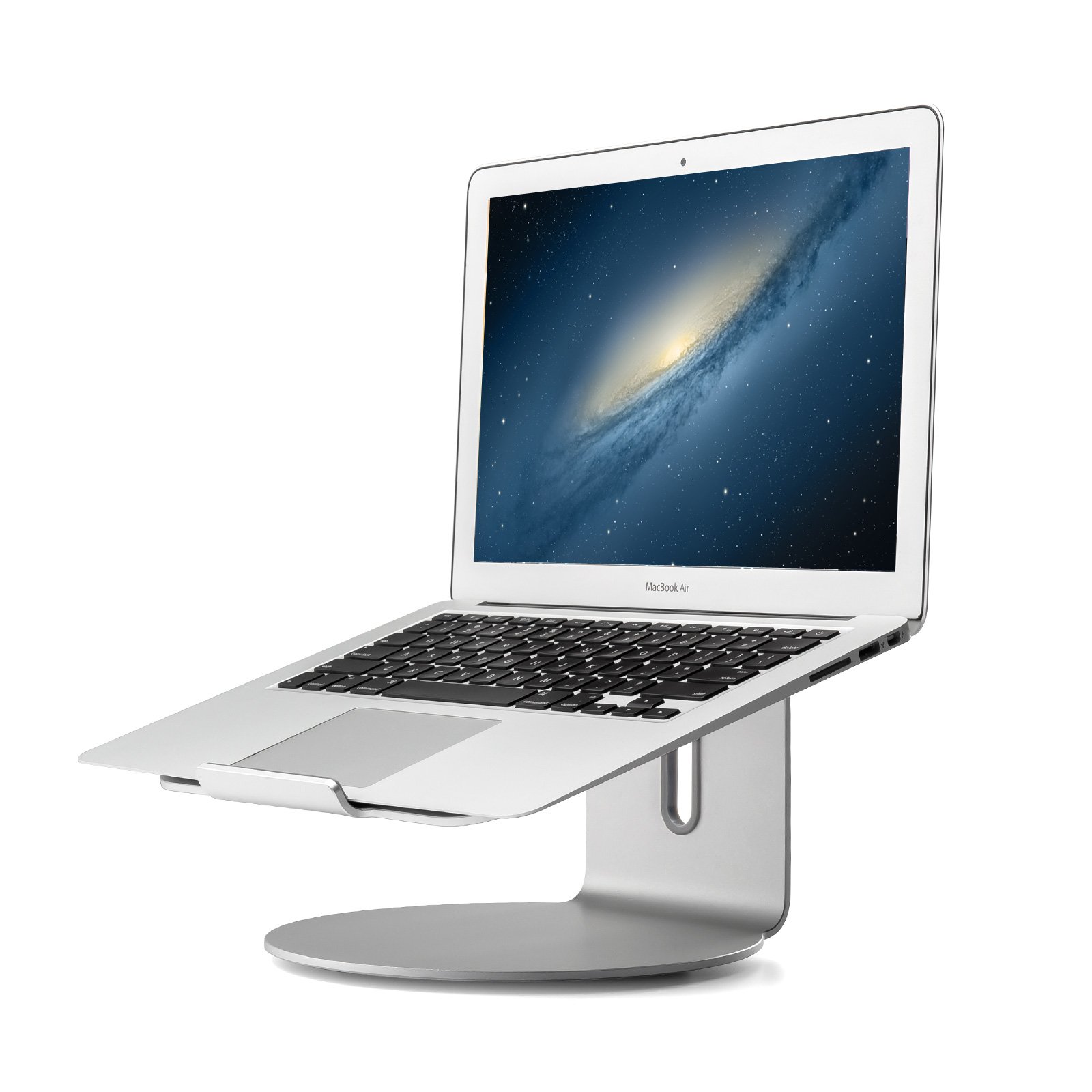 Thingy Club Rotation Laptop Stand with Heat-Vent to Elevate Laptops/Notebooks for Apple, HP, Lenovo, Dell, Acer, Samsung, Asus, Sony, Toshiba and More (Rotation Laptop Stand)