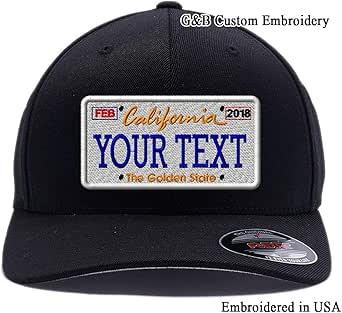 california custom caps