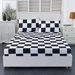 Queen Size Sheet Set 4 Piece -Microfiber Soft