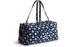 Vera Bradley Women's Cotton NFL Large Travel Duffel Bag (Multiple Teams Available)