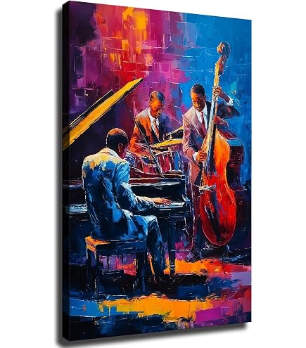 Amazon.com: Highlights of The Jazz Story in The USA - Music Art