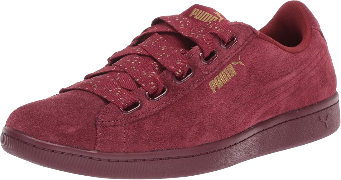 puma vikky ribbon platform sneaker