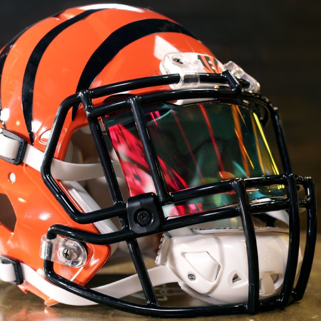 Red Football Helmet Visor MGP Animation