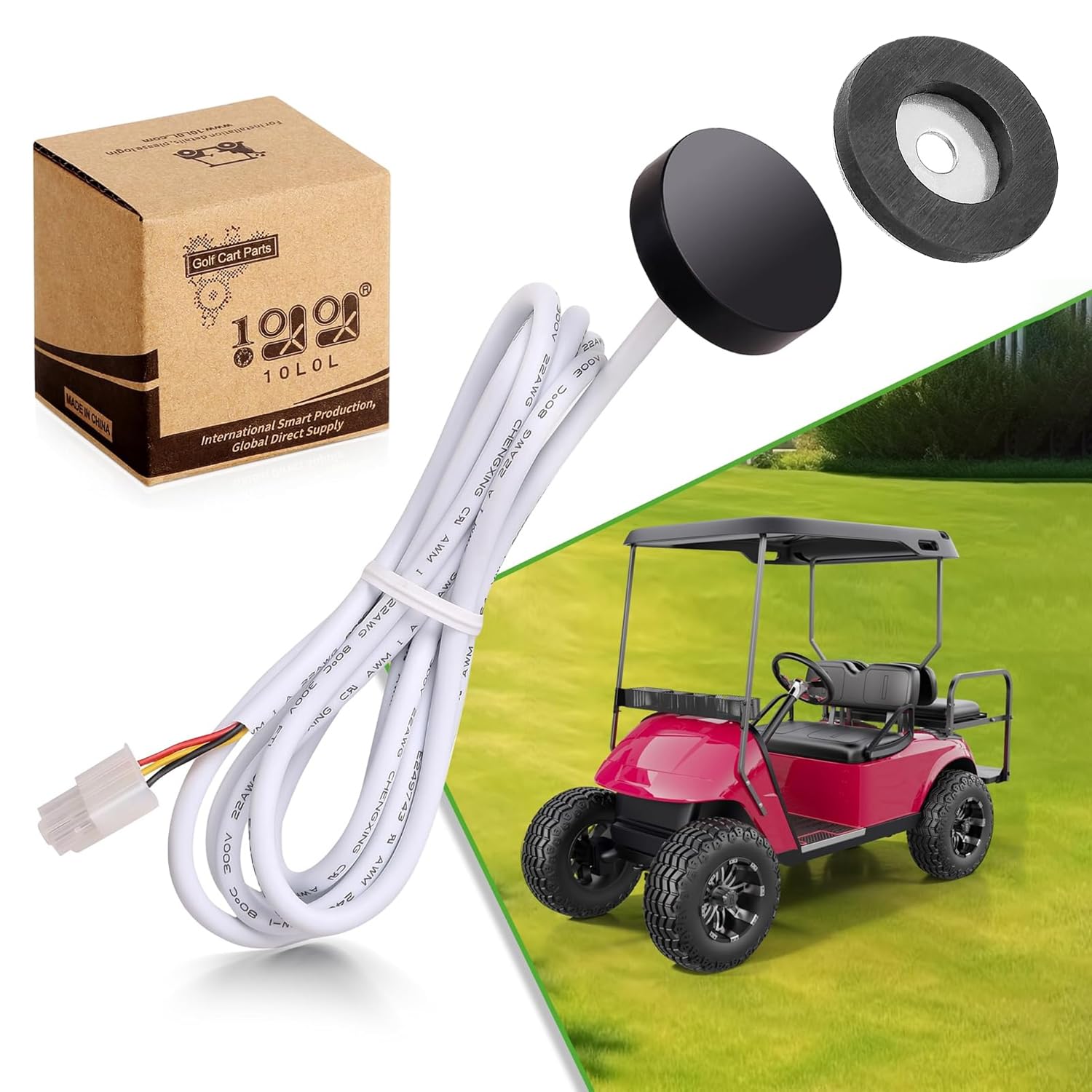 Photo 1 of 10L0L EZGO Speed Sensor 36V PDS - Self-Install Kit, OEM 73327-G01 Replacement, Restores Full Performance