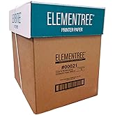 Elementree Paper Case 8.5" x 11" &ndash; Sustainable Made from Sawmill Waste &ndash; 20 lb Copy &amp; Multipurpose Computer Paper &ndash; 2500 Sheets &ndash; Made in the USA - Printer &amp; Copier Compatible (00021)