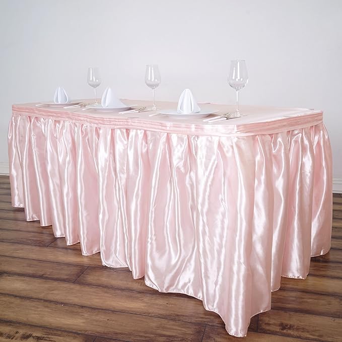 BalsaCircle 17 feet x 29Inch Blush Satin