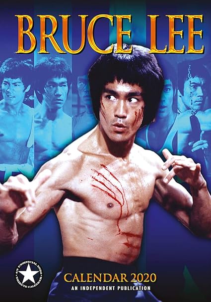 Calendrier Mural Bruce Lee 2020 Format Din 3 Amazon Fr Fournitures De Bureau