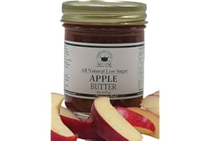 SCHERGER'S KETTLE - SHIPSHEWANA, IN Apple Butter, All Natural/Low Sugar, 8 oz