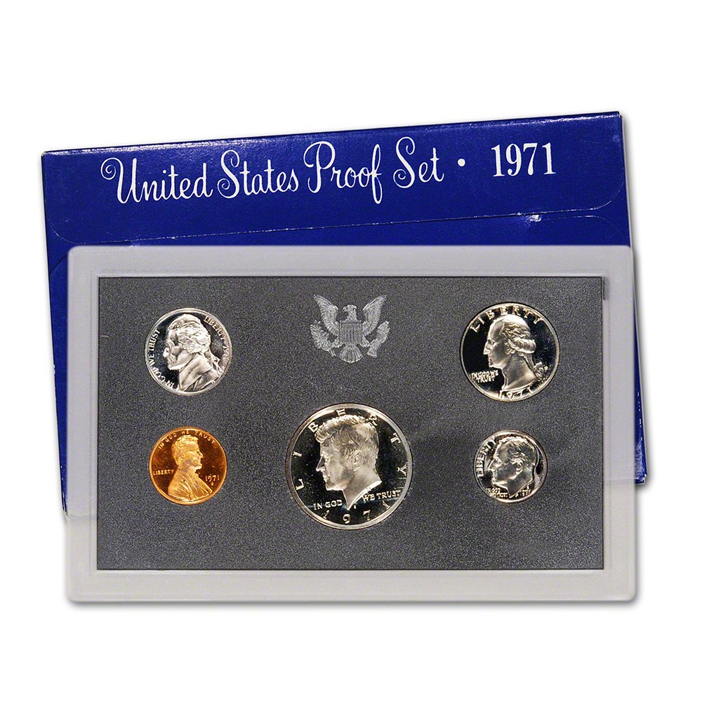 1971 S US Proof Set Original Government Packaging at Amazon's
