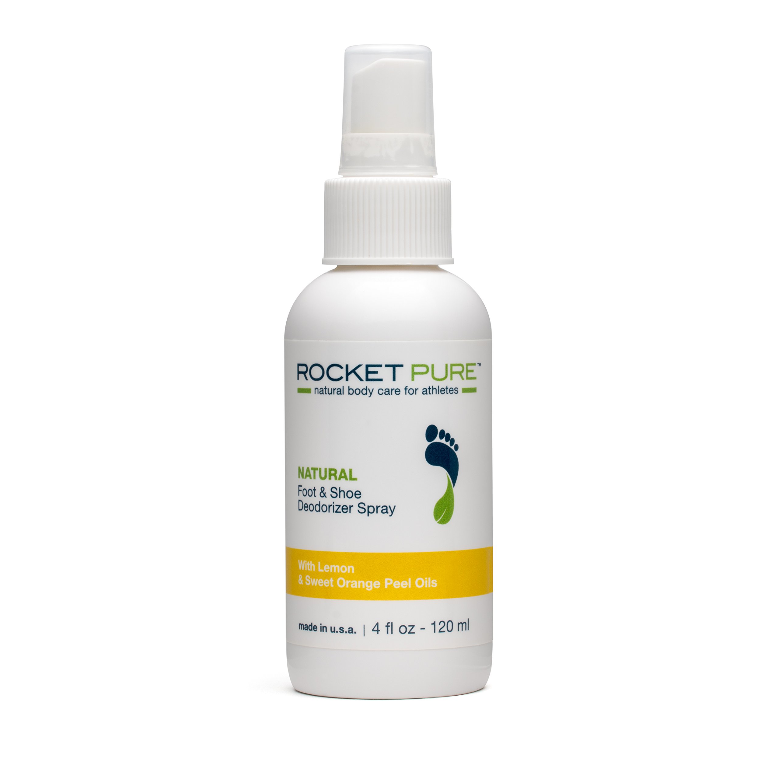 Natural Cedarwood Shoe Deodorizer, Foot Deodorant Spray. Fights Odor, Stink Caused