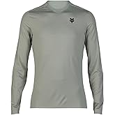 Fox Racing Flexair Ascent Long-Sleeve Jersey - Men's Grey Vintage, M