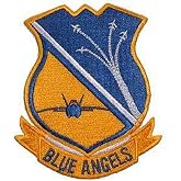 EagleEmblems PM5100 PM5100 Patch-USN,Blue Angels,DV (3-3/8'')