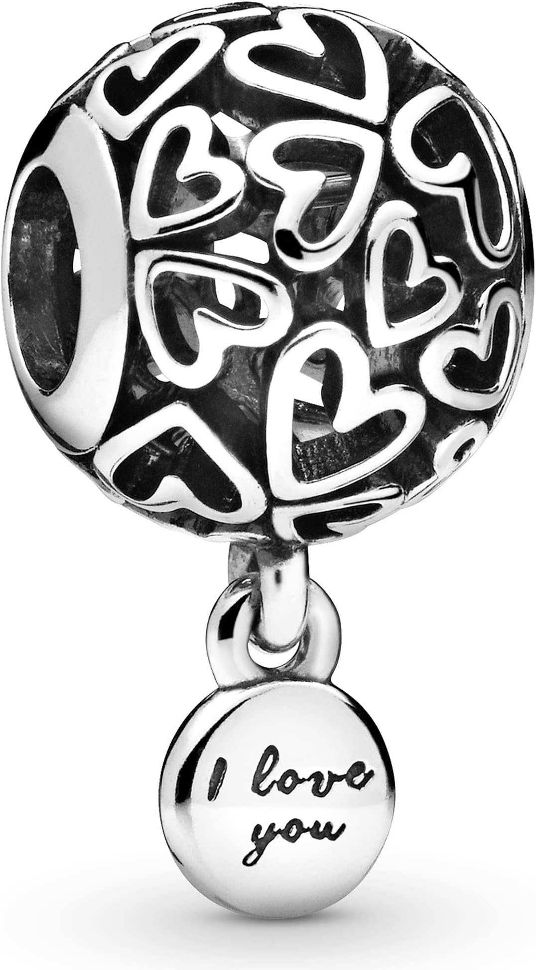 Women Silver Bead Charm 798606C00