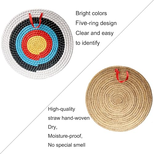 20" Straw Archery Target - Handmade For Recurve & Compound Bows