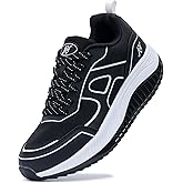 ZF ZEFUHER Women's Walking Shoes with Arch Support Orthotic Plantar Fasciitis Sneakers Tennis Running Shoes