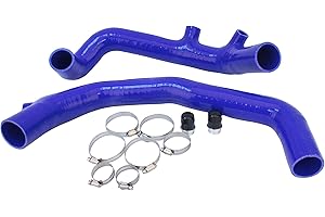 通用 2" High Flow Silicone Inlet Intake Kit Fit for BMW N54 E82 E90 E91 135i 335i 535i Z4 and RHD 17T 19T Turbo