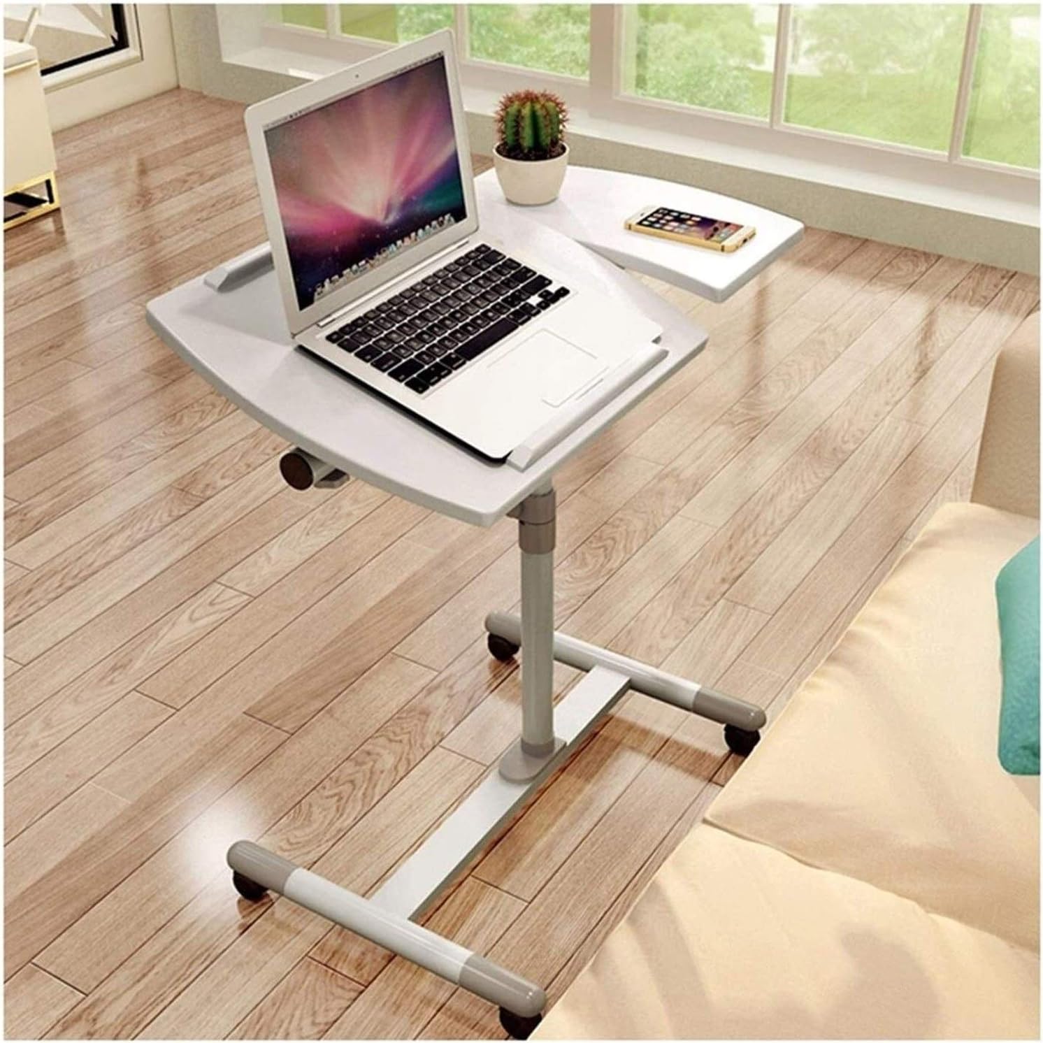 Side Ttable Unique Cshaped Bedside Table Lazy Bedside