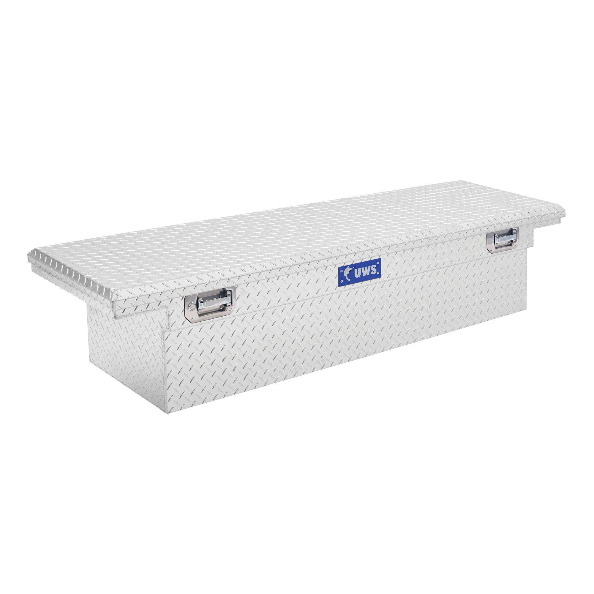 Photo 1 of *** VERY USED ** UWS EC10611 Pull Handle 72-Inch Heavy-Wall Aluminum Truck Tool Box with Low Profile, RigidCore Lid, Silver