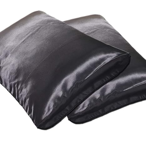 Buy Dehman 100 Percent Silky Satin Hair Beauty Pillowcase Black