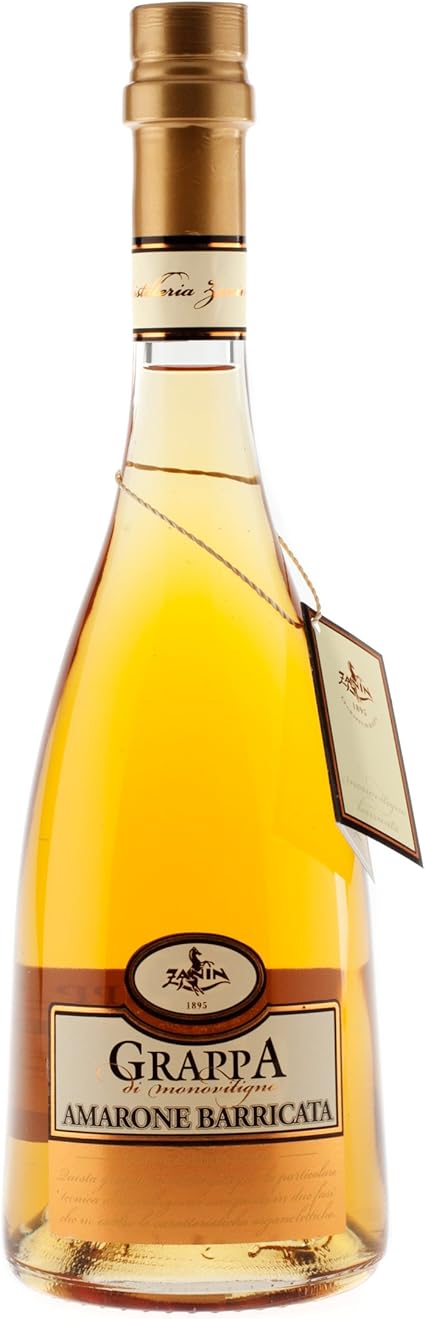 Zanin Grappa Di Monovitigno Amarone Barricata 70 Cl Amazon It Alimentari E Cura Della Casa