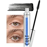 LAMEL Cult Volume & Define Mascara – Volumizing & Curling, Smudge-Proof, Flake-Free, Deep Black Pigment Mascara - 404