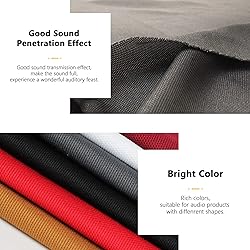 Speaker Grill Cloth Stereo Fabric Replacement for