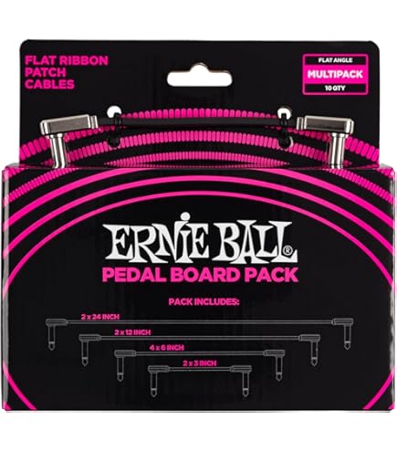 Set Di 6 Cavi Patch Jack 6,3 Mm Mono - Adam Hall 3 STAR, 1,2 M - Colori Diversi, Flessibili E Robusti - Foto 10